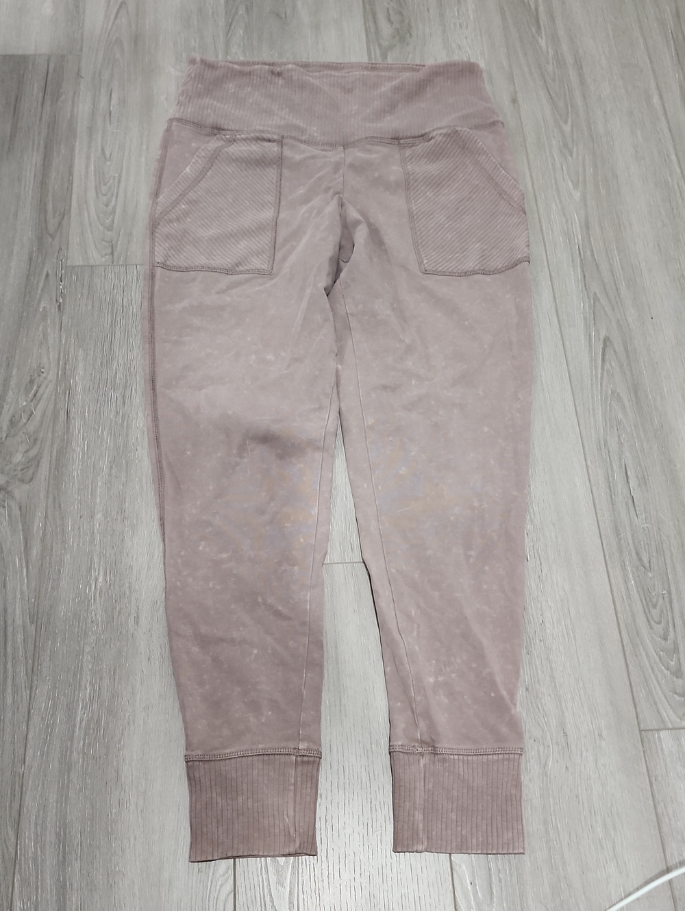 aerie Dusty Mauve High-Waist Joggers